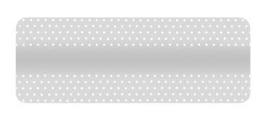 Stoff Jalousien Maßanfertigung J14010P silber perforiert