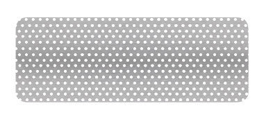 Stoff Jalousien Maßanfertigung J14431P silber perforiert