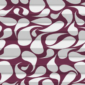 Plissee AUFFALLEND ROT P2146