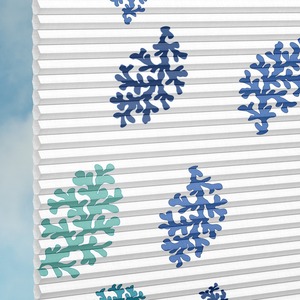 Plissee Duette® DUETTE Fix Elan Elements Wasser P30809