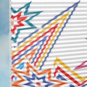 Plissee Duette® DUETTE Fix Elan Elements Feuer (gro) P