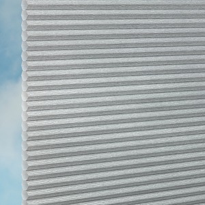 Plissee Duette® DUETTE Fix Elan Metallic Flow Silber P3