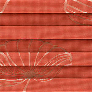 Plissee AUFFALLEND ROT P3116