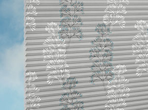 Plissee Duette® Duette EL Sea Flower P39212