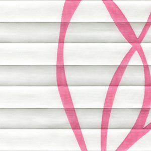 Plissee AUFFALLEND ROT P4115